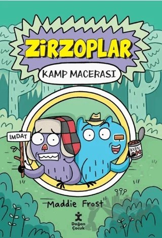 Zirzoplar - Kamp Macerası – Maddie Frost – Doğan Çocuk kitap kapağı