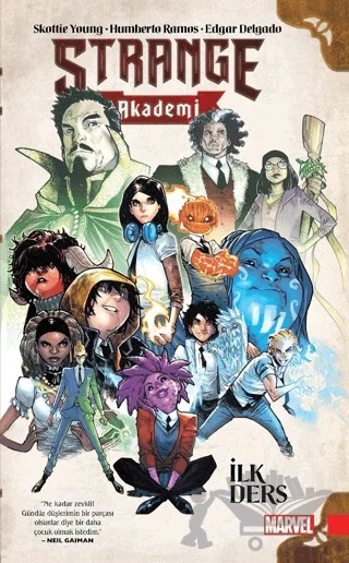 Strange Akademi - İlk Ders – Skottie Young – Arka Bahçe Yayıncılık kitap kapağı