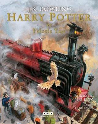 Harry Potter ve Felsefe Taşı (Resimli Özel Baskı) – J. K. Rowling – Yapı Kredi Yayınları kitap kapağı