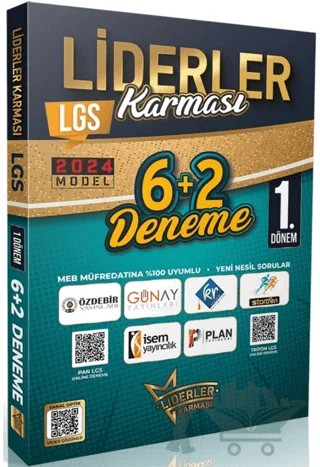 Liderler Karması LGS 1. Dönem 6+2 Deneme Seti – Kolektif – Liderler Karması Yayınları kitap kapağı
