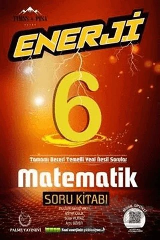 Palme 6. Sınıf Enerji Matematik Soru Kitabı – Kolektif – Palme Yayınları kitap kapağı