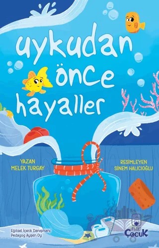 Uykudan Önce Hayaller – Melek Turgay – Floki Çocuk kitap kapağı