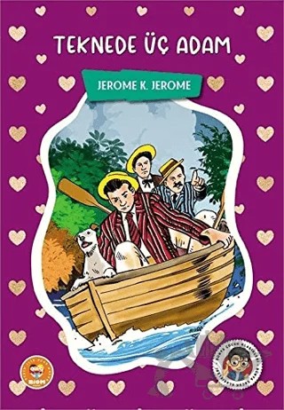 Teknede Üç Adam – Jerome K. Jerome – Biom Yayınları kitap kapağı