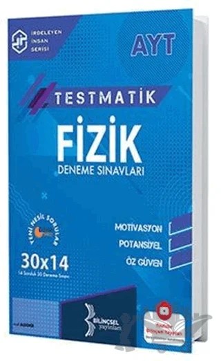 AYT Testmatik Fizik Deneme Sınavları – Kolektif – Bilinçsel Yayınları kitap kapağı