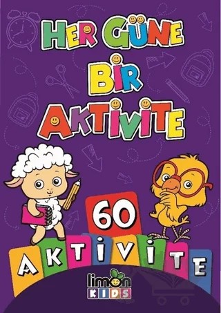 Her Güne Bir Aktivite – Kolektif – limonKIDS kitap kapağı