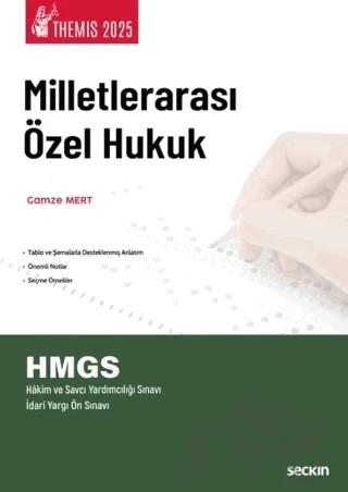 Themis – Milletlerarası Özel Hukuk – Gamze Mert – Seçkin Yayıncılık kitap kapağı