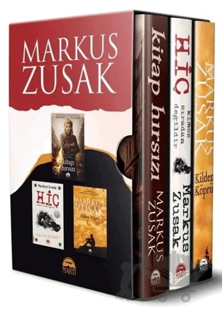 Markus Zusak Seti (3 Kitap Kutulu) – Markus Zusak – Martı Yayınları kitap kapağı