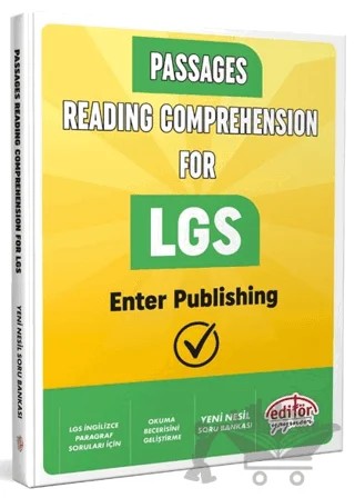 Passages Reading Comprehension For LGS – Kolektif – Editör Yayınevi kitap kapağı