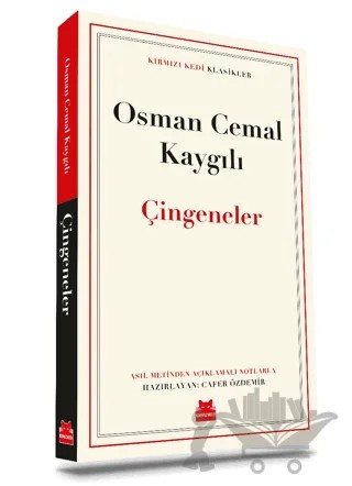 Çingeneler – Osman Cemal Kaygılı – Kırmızı Kedi Yayınevi kitap kapağı