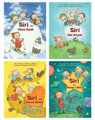 Siri Okuma Seti - 4 Kitap – Tiina Nopola – Martı Çocuk Yayınları kitap kapağı