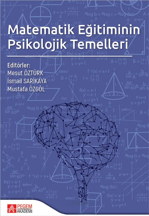 Matematik Eğitiminin Psikolojik Temelleri – Pegem Akademi Yayıncılık kitap kapağı
