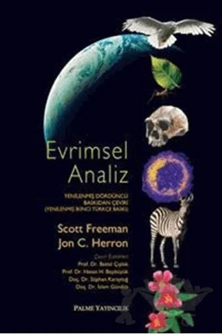 Evrimsel Analiz – Scott Freeman – Palme Yayıncılık kitap kapağı