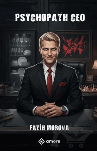 Psychopath Ceo – Fatih Morova – Amore Yayınevi kitap kapağı