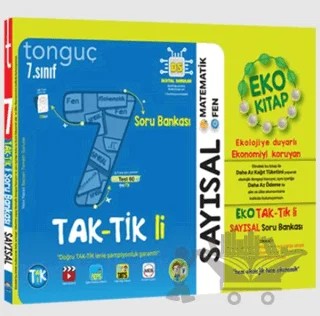 7. Sınıf Sayısal Eko Taktikli Soru Bankası – Kolektif – Tonguç Akademi kitap kapağı
