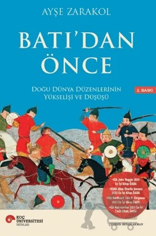 Batı’dan Önce Doğu Dünya Düzenlerinin Yükselişi ve Düşüşü – Ayşe Zarakol – Koç Üniversitesi Yayınları kitap kapağı