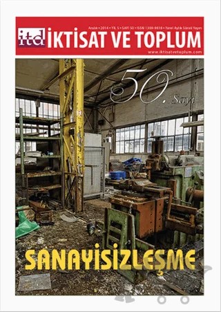 İktisat ve Toplum Dergisi Sayı: 50 – İktisat ve Toplum Dergisi kitap kapağı