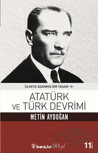 Atatürk ve Türk Devrimi – Metin Aydoğan – İnkılap Kitabevi kitap kapağı