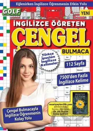 İngilizce Öğreten Çengel Bulmaca 1 – Bertan Kodamanoğlu – Maxi Yayıncılık kitap kapağı