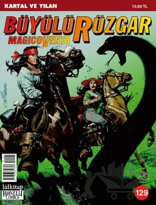 Büyülü Rüzgar Sayı: 129 Kartal ve Yılan – Lal Kitap kitap kapağı