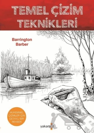 Temel Çizim Teknikleri – Barrington Barber – Yakamoz Yayınevi kitap kapağı