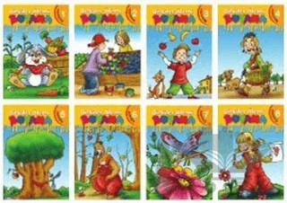 Bitkiler Alemi Boyama Serisi (8 Kitap Takım) – Kolektif – Minik Damla Yayınevi kitap kapağı