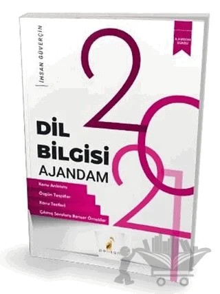 2021 TYT Dil Bilgisi Ajandam – İhsan Güverçin – Pelikan Tıp Teknik Yayıncılık kitap kapağı