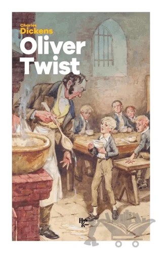 Oliver Twist – Charles Dickens – Halk Kitabevi kitap kapağı