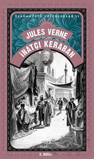 İnatçı Keraban – Jules Verne – Alfa Yayınları kitap kapağı