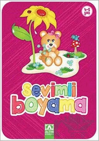Sevimli Boyama (Pembe) – Kolektif – Altın Kitaplar kitap kapağı