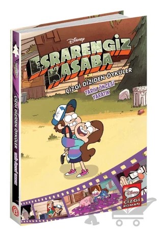Disney - Esrarengiz Kasaba Çizgi Diziden Öyküler Tarih Öncesi Yaratık – Kolektif – Beta Kids kitap kapağı
