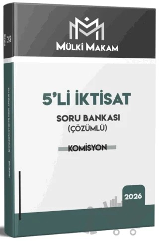 Mülki Makam 5'li İktisat Soru Bankası Çözümlü – Kolektif – Statü Akademi Yayınları kitap kapağı