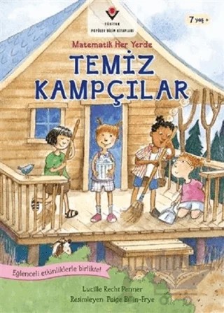 Temiz Kampçılar - Matematik Her Yerde – Lucille Recht Penner – TÜBİTAK Yayınları kitap kapağı