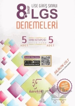 8. Sınıf LGS Denemeleri 5'li – Kolektif – Karekök Yayıncılık kitap kapağı
