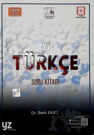 Tyt Türkçe Soru Kitabı – Kolektif – YZ Yayınları kitap kapağı