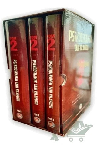PDM-2 Psikodinamik Tanı Kılavuzu (3 Cilt Takım) – Nancy McWilliams, Vittorio Lingiardi – Psikoterapi Enstitüsü kitap kapağı