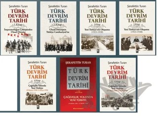 Türk Devrim Tarihi Seti (7 Cilt Takım) – Şerafettin Turan – Bilgi Yayınevi kitap kapağı