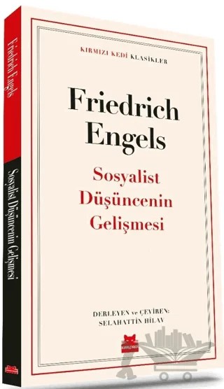 Sosyalist Düşüncenin Gelişmesi – Friedrich Engels – Kırmızı Kedi Yayınevi kitap kapağı