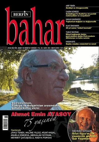 Berfin Bahar Aylık Kültür Sanat ve Edebiyat Dergisi Sayı: 255 Mayıs 2019 – Berfin Bahar Dergisi kitap kapağı