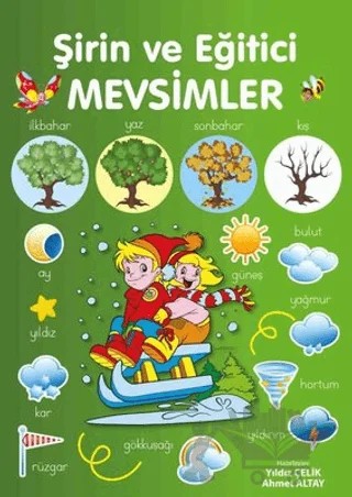 Şirin ve Eğitici Mevsimler – Yıldız Çelik – Parıltı Yayınları kitap kapağı