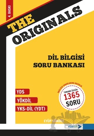 The Originals Dil Bilgisi Soru Bankası – Eyüp Gündüz – Vizetek Yayıncılık kitap kapağı