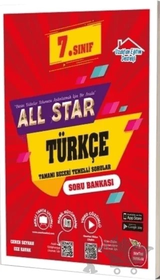 Newton 7. Sınıf Türkçe Allstar Soru Bankası – Kolektif – Newton Yayınları kitap kapağı