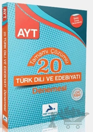 AYT Edebiyat Deneme – Kolektif – Paraf Yayınları kitap kapağı