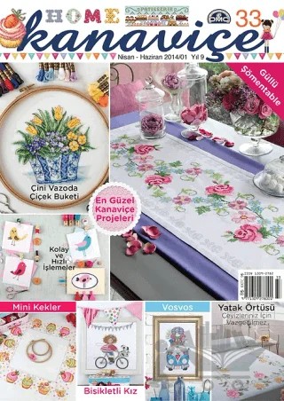 Kanaviçe Dergisi Sayı: 33 – Tuva Yayıncılık kitap kapağı