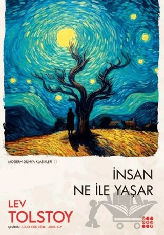İnsan Ne İle Yaşar – Lev Nikolayeviç Tolstoy – Dokuz Yayınları kitap kapağı