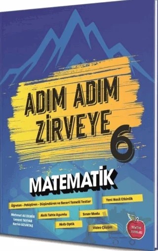 6. Sınıf Adım Adım Matematik Soru Bankası – Kolektif – Newton Yayınları kitap kapağı