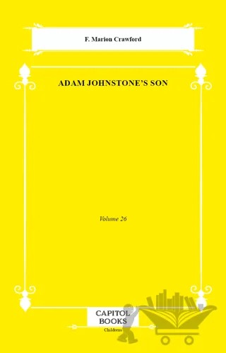 Adam Johnstone's Son – F. Marion Crawford – Capitol Books kitap kapağı