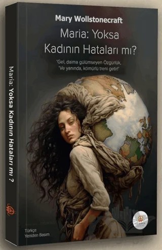 Maria: Yoksa Kadının Hataları mı? – Mary Wollstonecraft – Küanka Edebiyat kitap kapağı