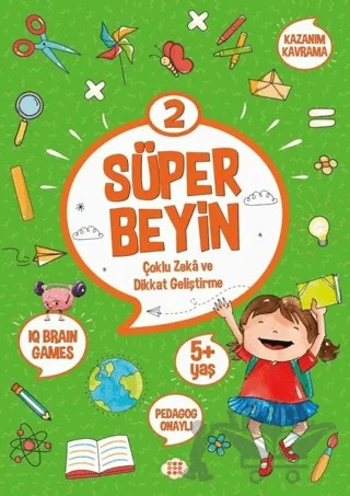 Süper Beyin 2 (5+ Yaş) – Kolektif – Dokuz Çocuk kitap kapağı