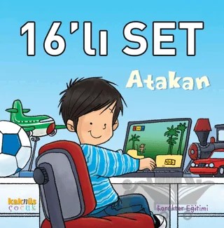 Atakan Serisi (16 Kitap Takım) – Sandrine Deredel Rogeon – Kaknüs Yayınları kitap kapağı