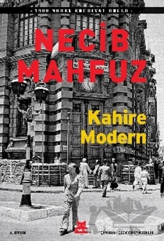 Kahire Modern – Necib Mahfuz – Kırmızı Kedi Yayınevi kitap kapağı